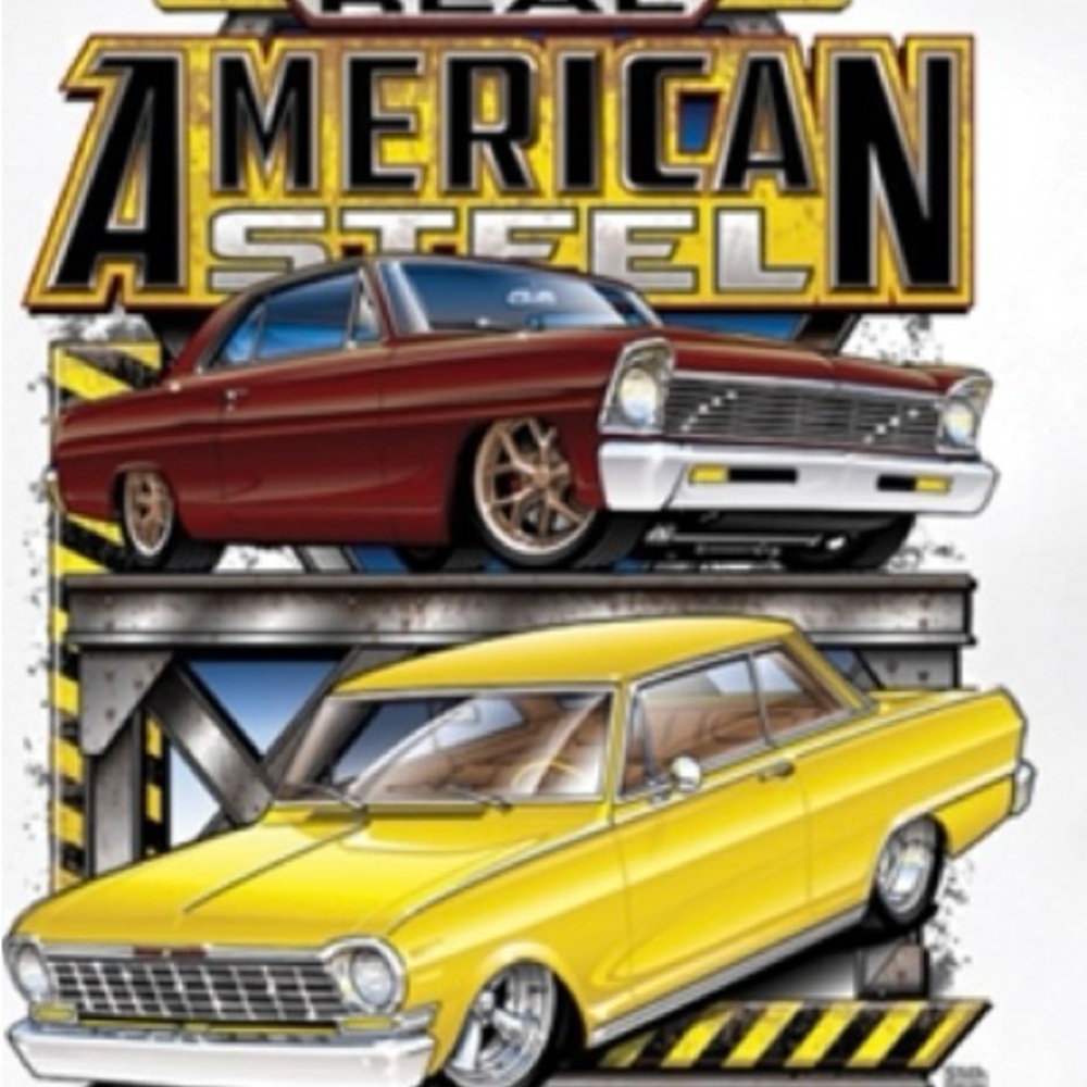 American Steel Graphic T-Shirt